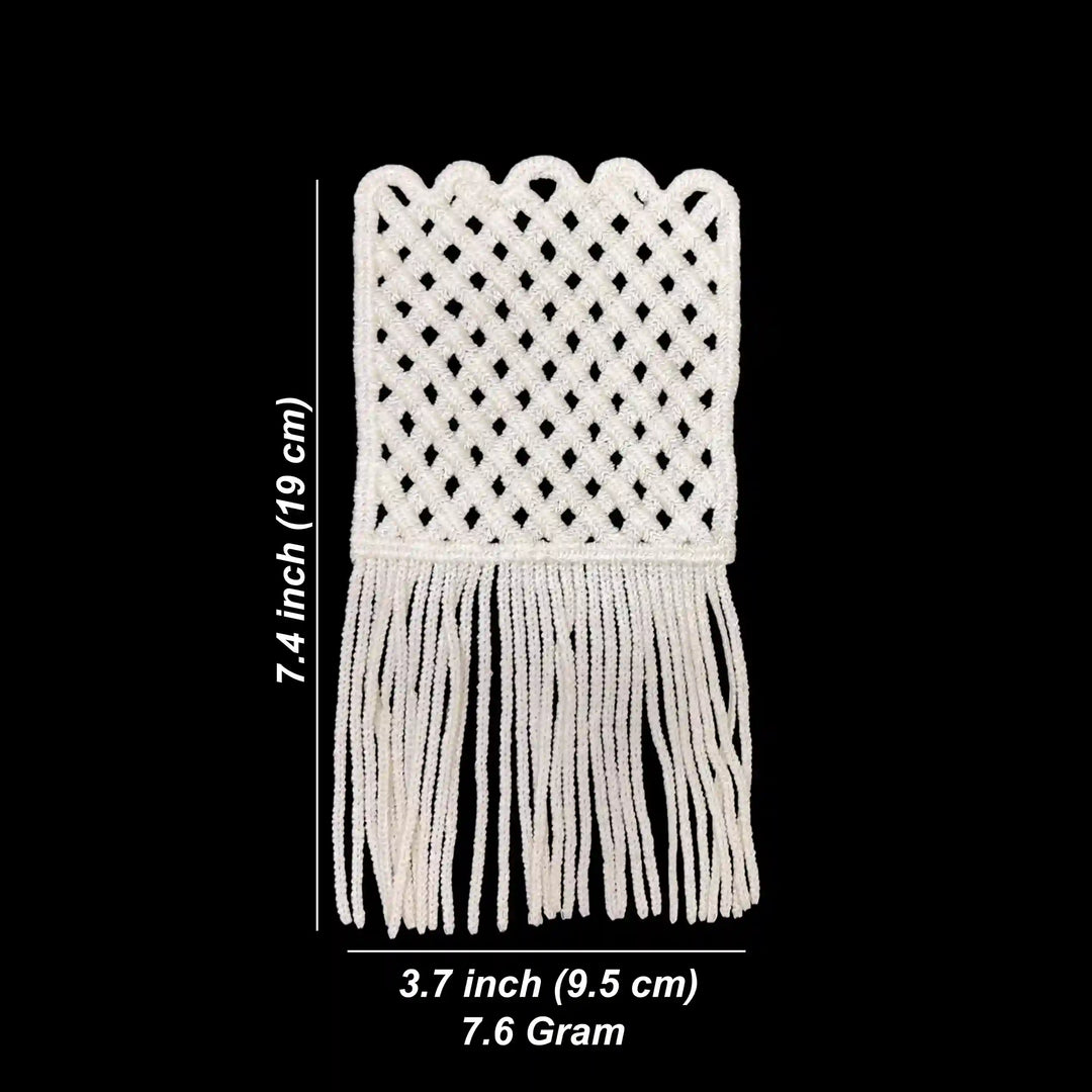 Crochet Diamond Mesh Patch | 2pc