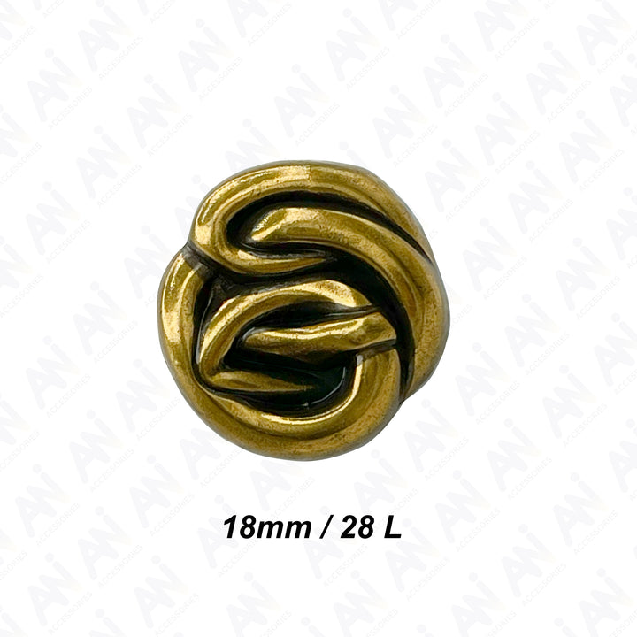 Modern Design Metal Buttons for Clothing and Accessories