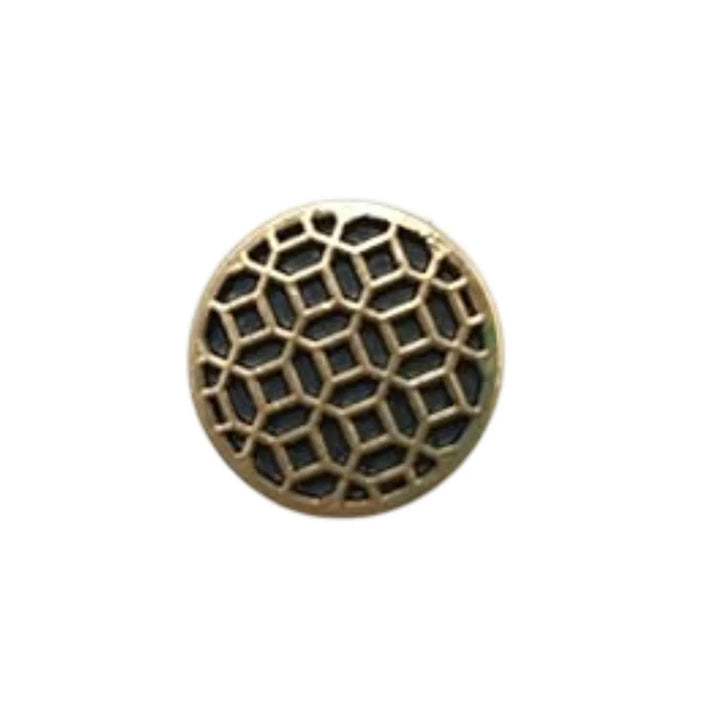 Honeycomb Pattern Buttons