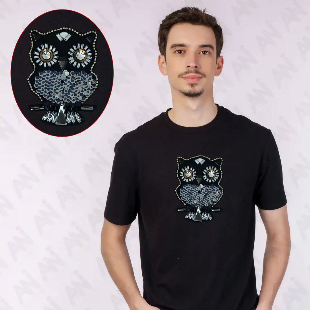 Owl Bead Patch
