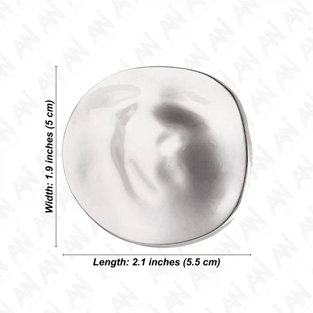 Lunar Glow Metal Brooch
