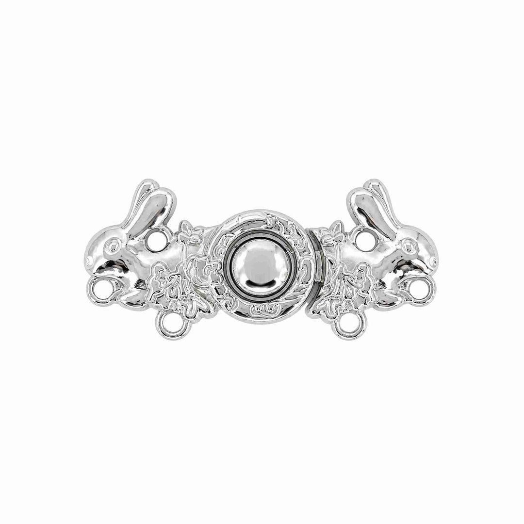 Decorative Metal Frog Fastener | 4 Pair