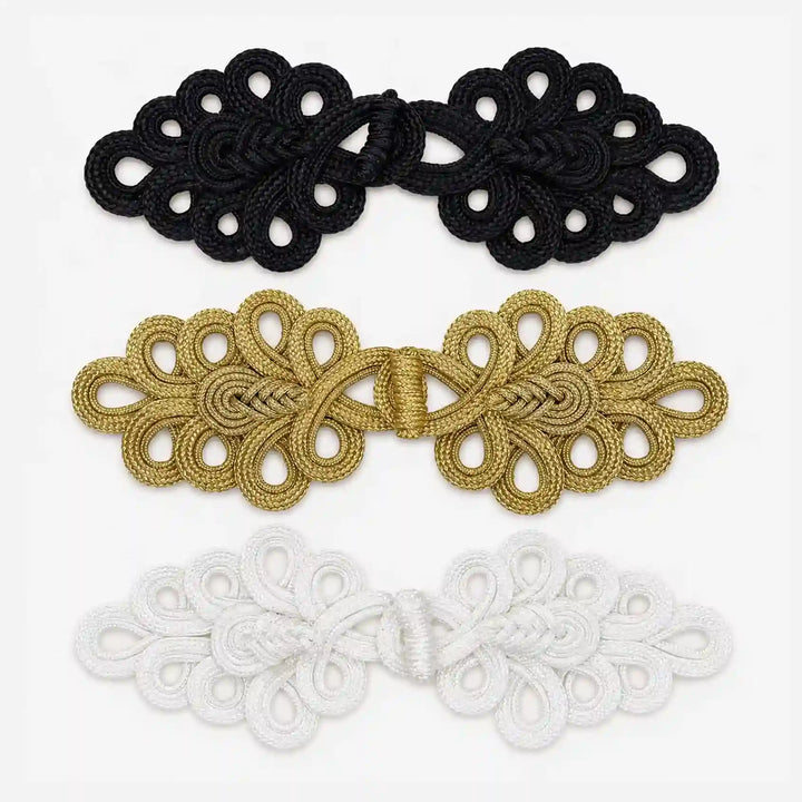 Intricate Butterfly Pankou Fastener