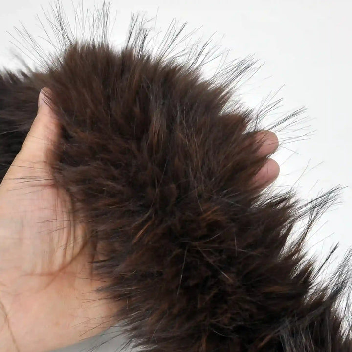 Brown Fur Lace | 2 Meters