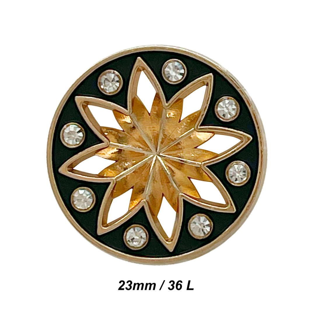 Elegant Star Metal Buttons