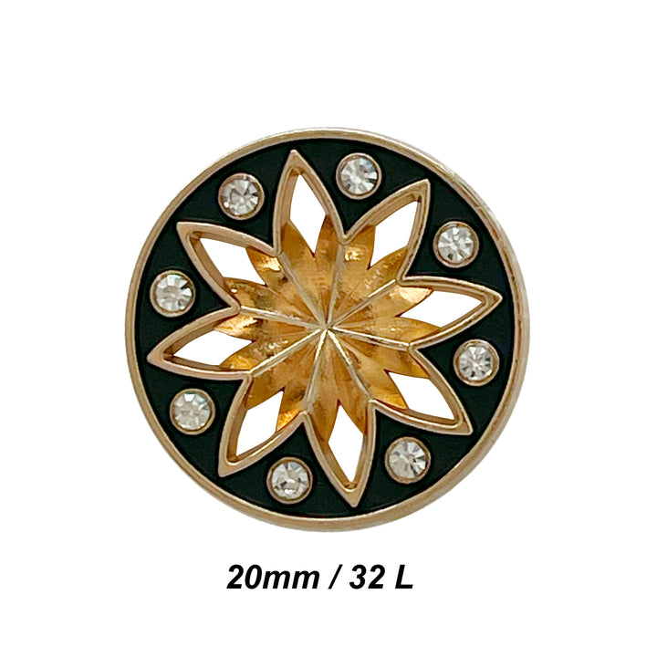 Elegant Star Metal Buttons