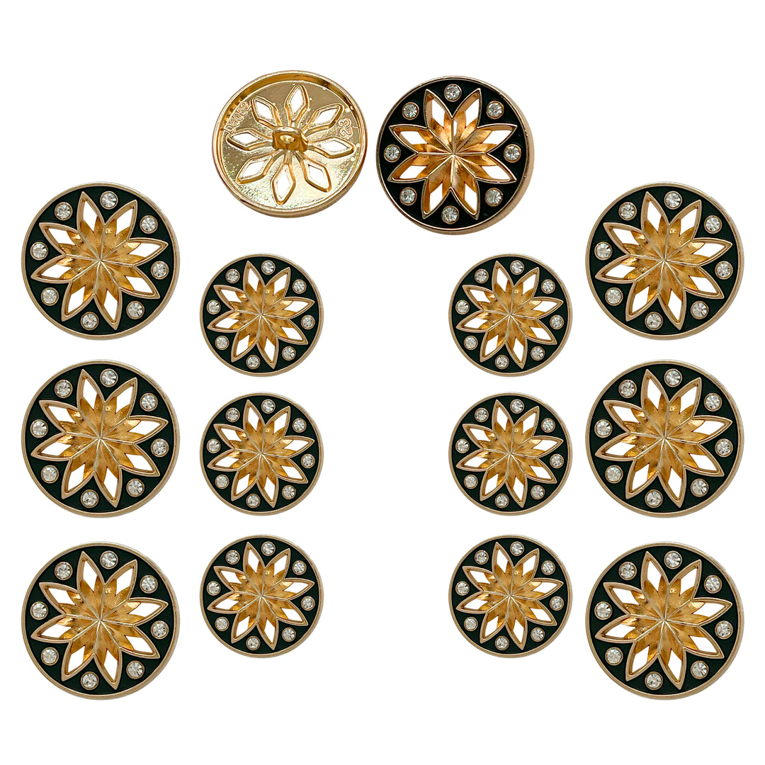 Elegant Star Metal Buttons