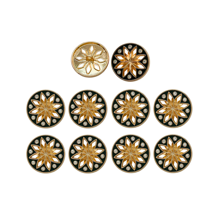 Elegant Star Metal Buttons