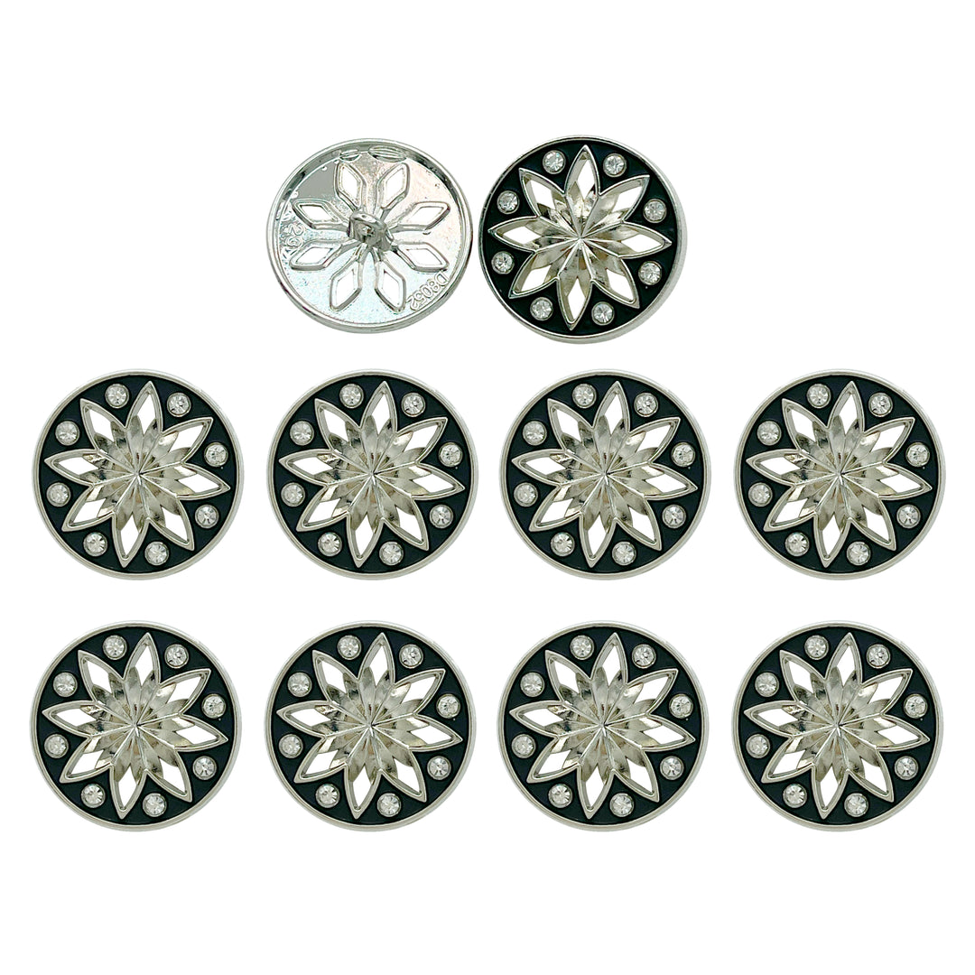 Elegant Star Metal Buttons