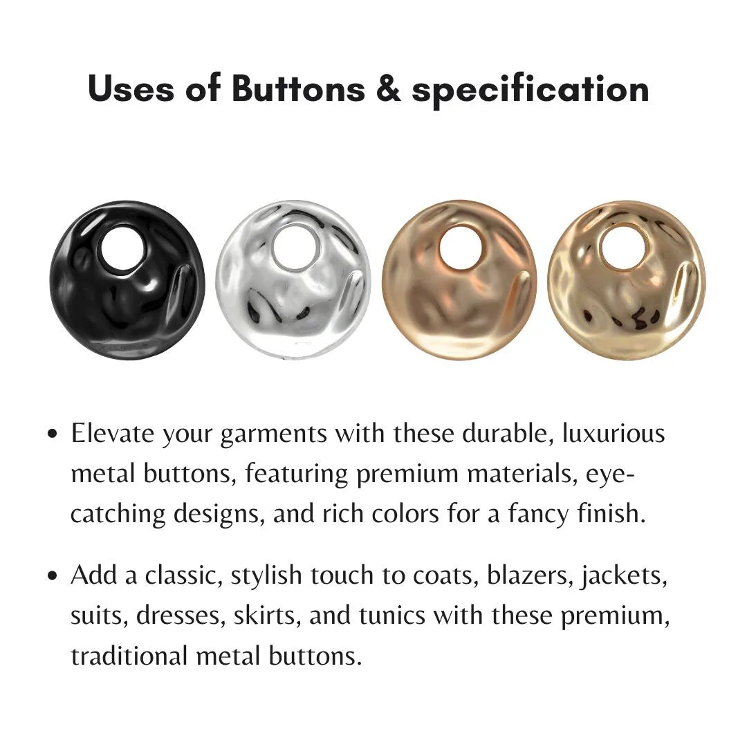 Large Hole Stylish Buttons