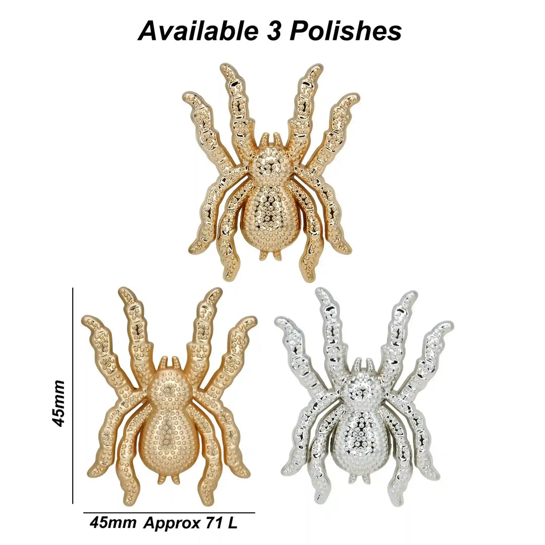 Spider Shaped Metal Buttons