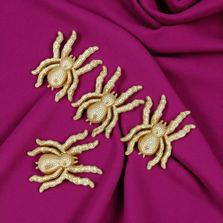 Spider Shaped Metal Buttons
