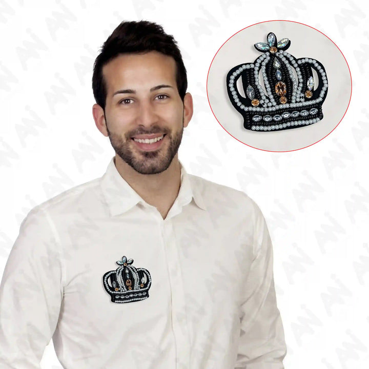 Crown Beads Style Patch