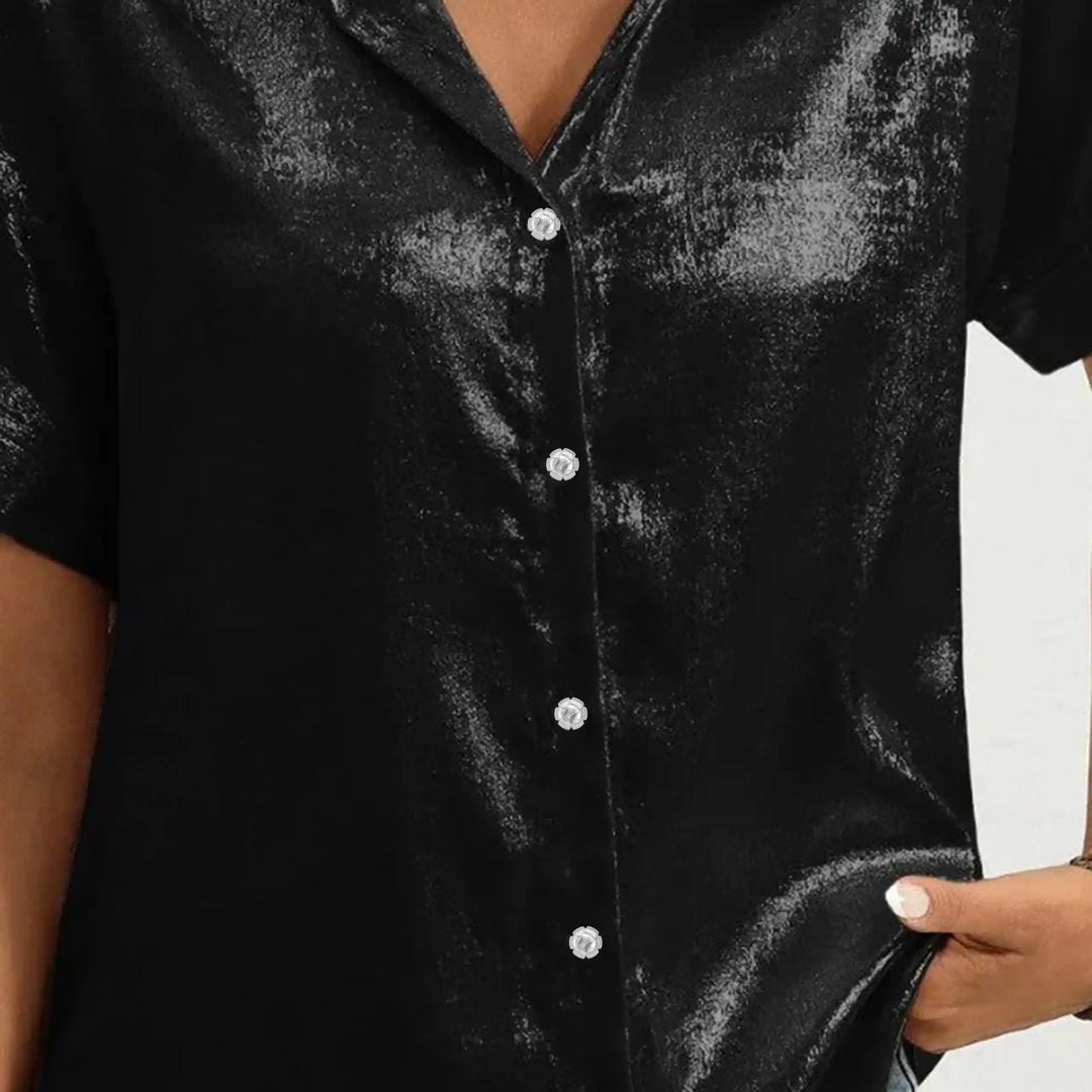 Classic Knot Design with Ribbed Texture Metal Button | 11mm (18L)