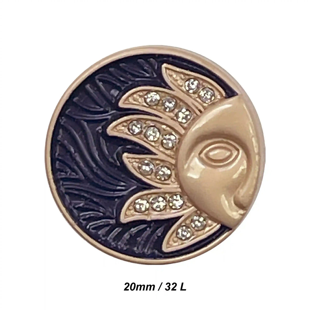 Sun Inspire Metal Buttons