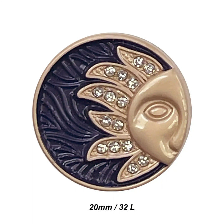 Sun Inspire Metal Buttons