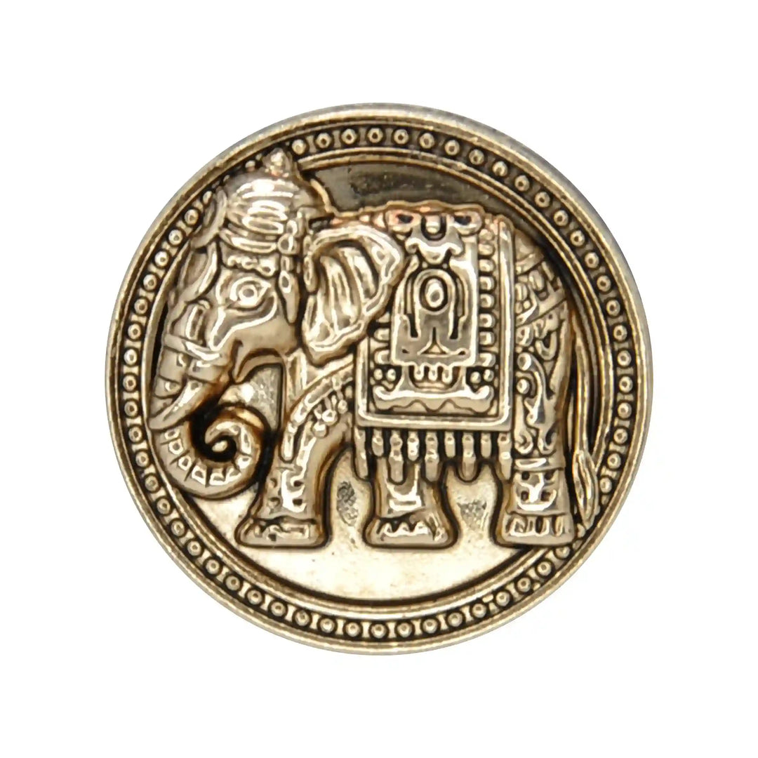 Combo Pack Elephant Brooch & Elephant Buttons