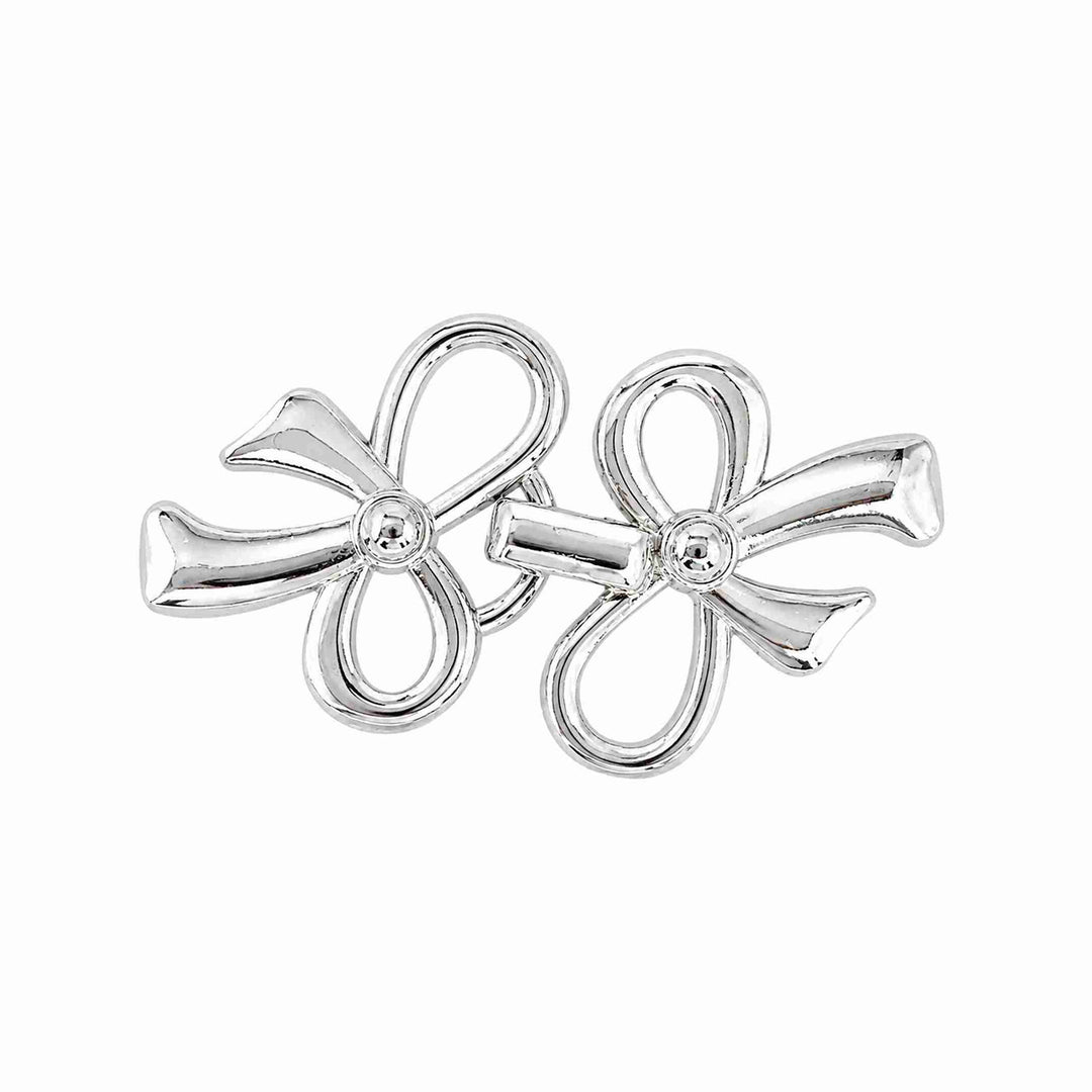 Decorative Metal Frog Buttons | 4 Pair