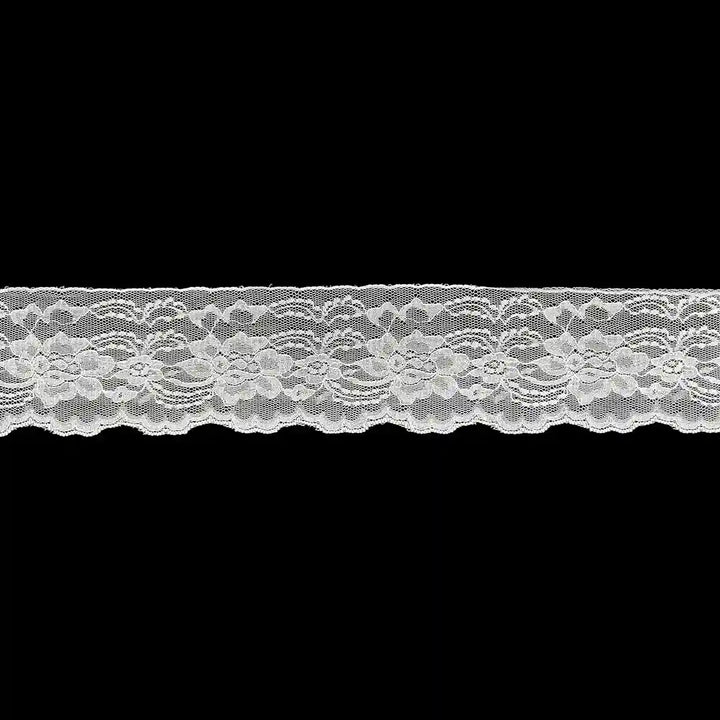 Delicate Floral Petal Pattern Lace Trim | SKU-118
