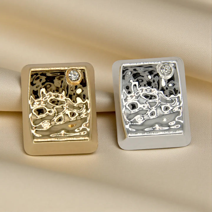 Square Jewel Buttons | 15mm(24L), 18mm(28L) & 23mm(36L)