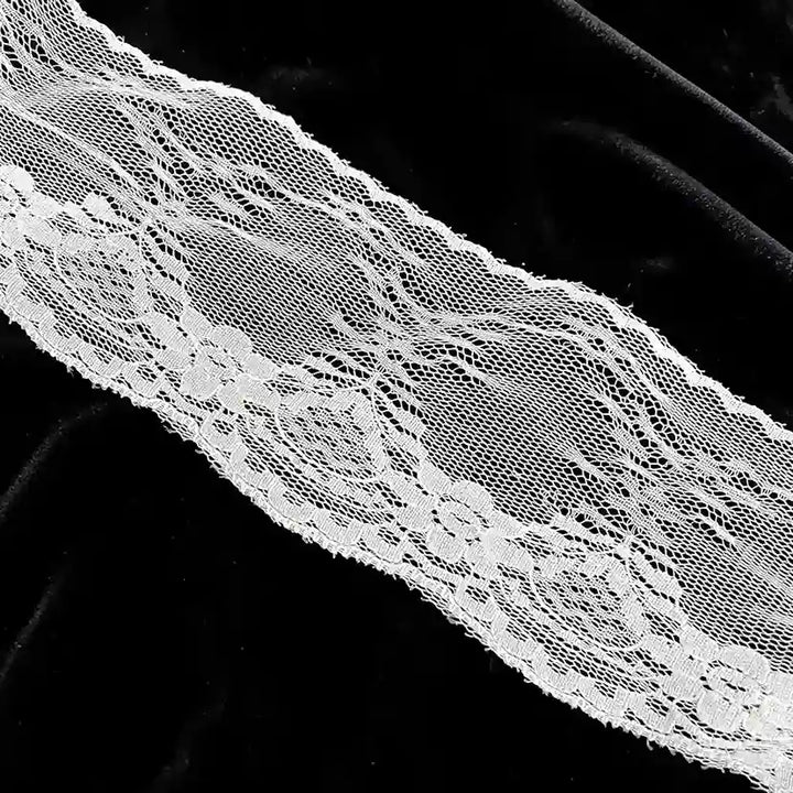 Delicate Scalloped Border Lace | SKU-24