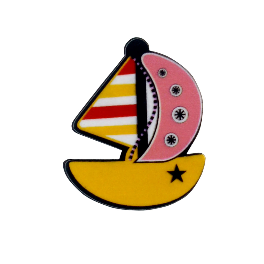 Little Sailor Boat Brooch