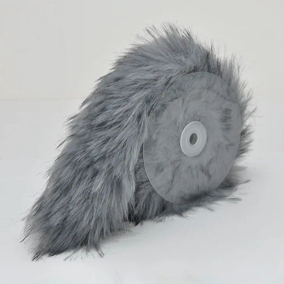 Light Grey Fur Lace | 2 Meters