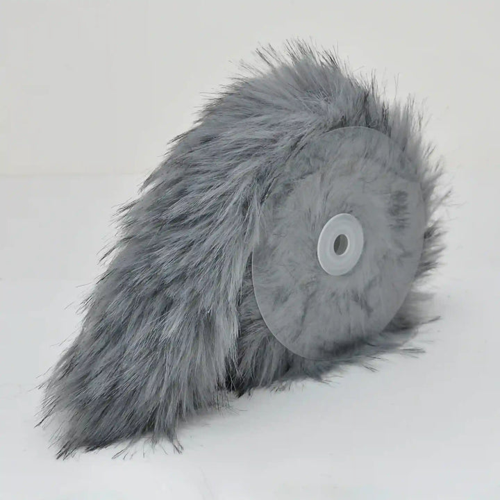 Light Grey Fur Lace | 2 Meters