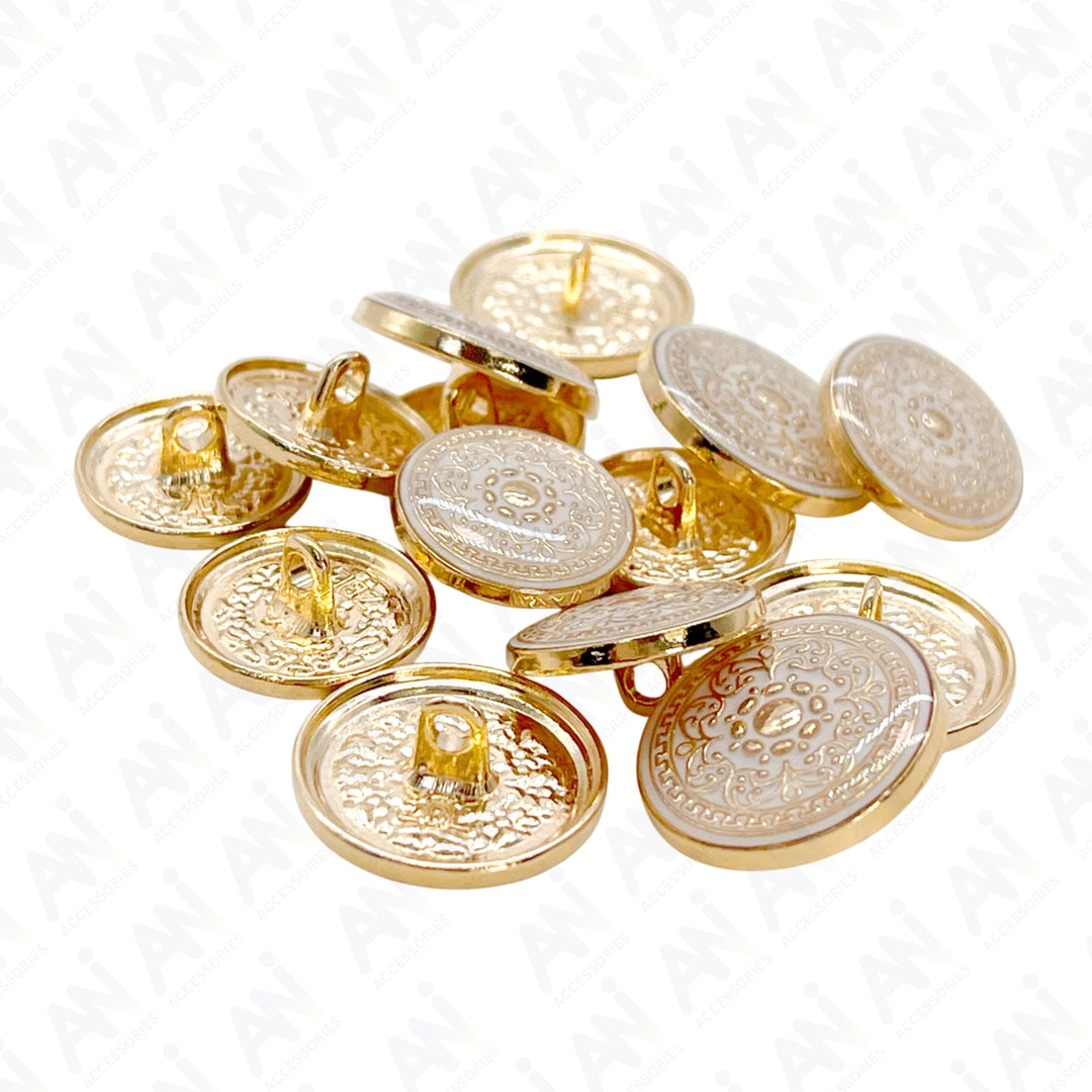 Royal Elegance Metal Buttons