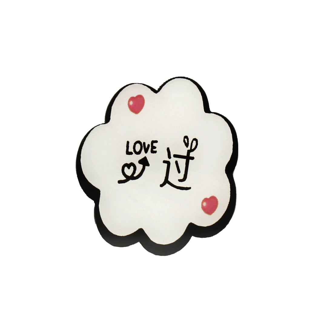 Acrylic Fancy Pin Brooch