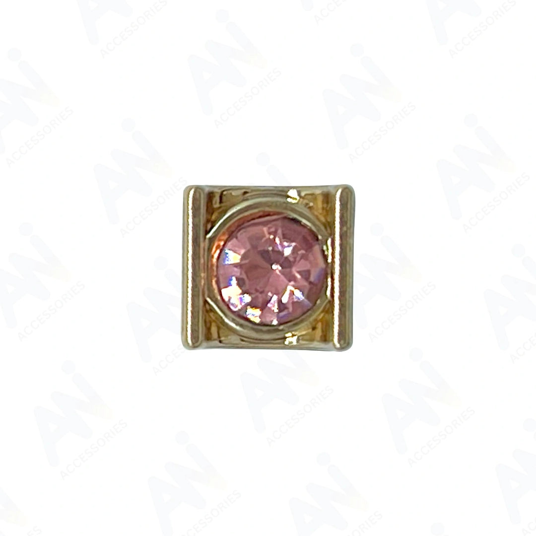Decorative Square Metal Button for shirt | 9mm(14L)