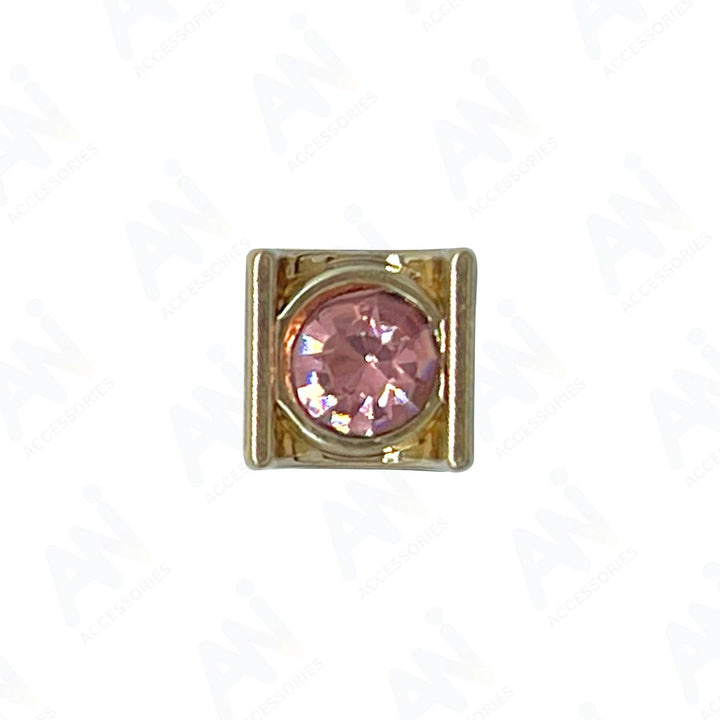 Decorative Square Metal Button for shirt | 9mm(14L)