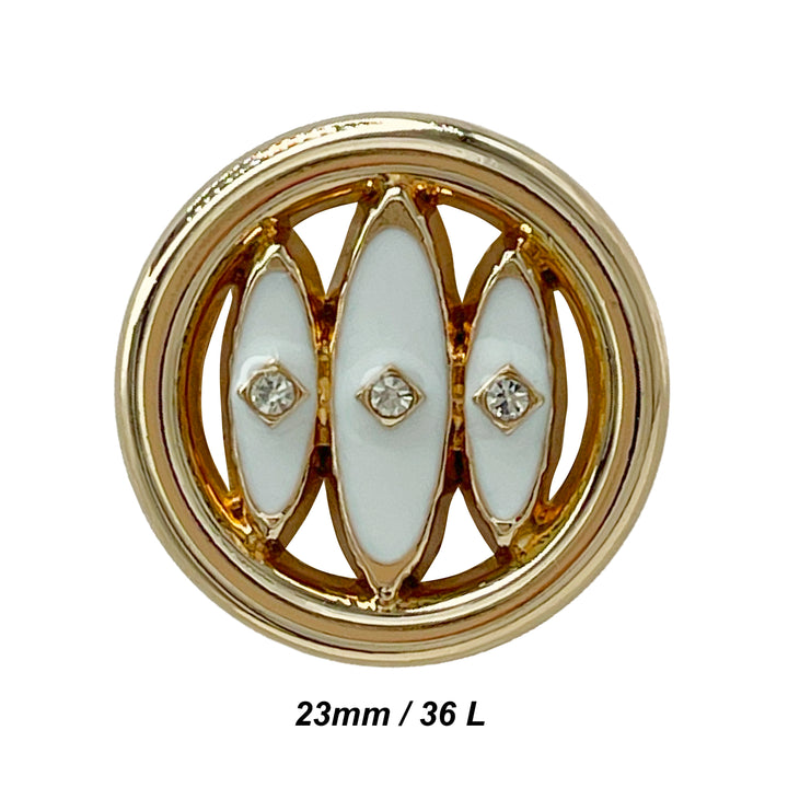 Inlay Design Metal Buttons