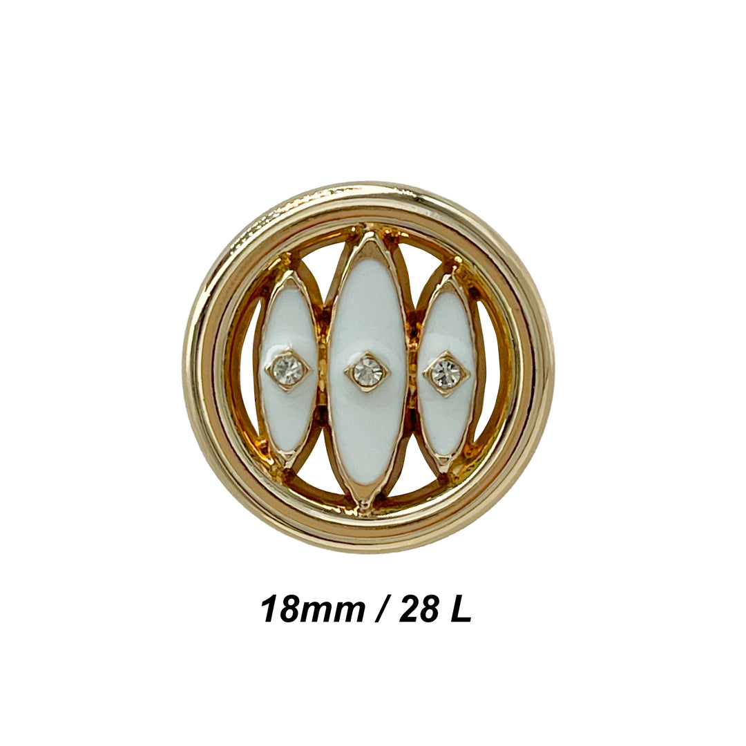 Inlay Design Metal Buttons