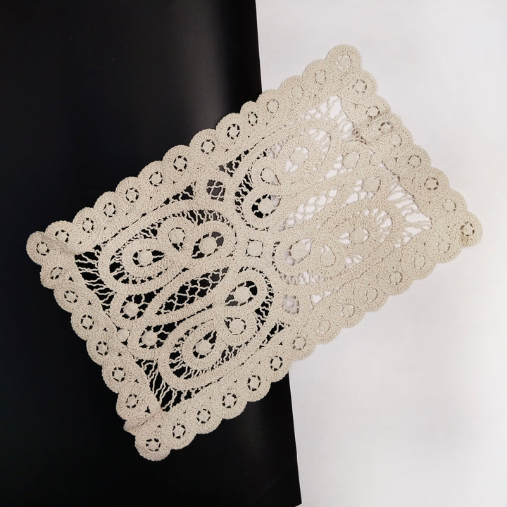 Rectangular Crochet Doily Patch