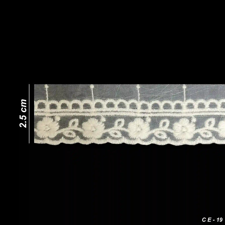 Floral Chain Organza Lace | 2 Meters | CE-19