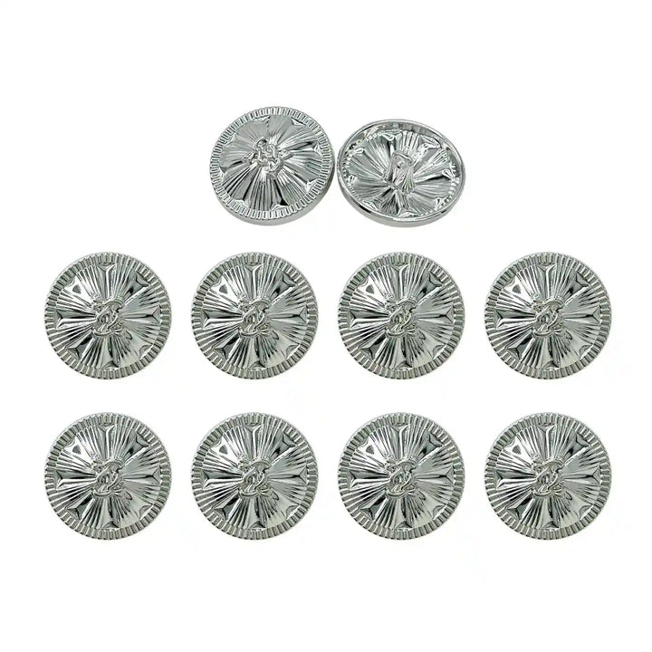 Vintage-Style Buttons for Clothing and Accessories | 18mm(28L) & 23mm(36L)