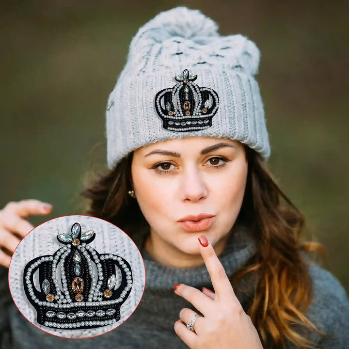 Crown Beads Style Patch