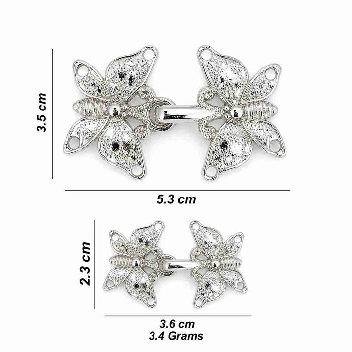 Butterfly Cape Clasp | 4 Pair