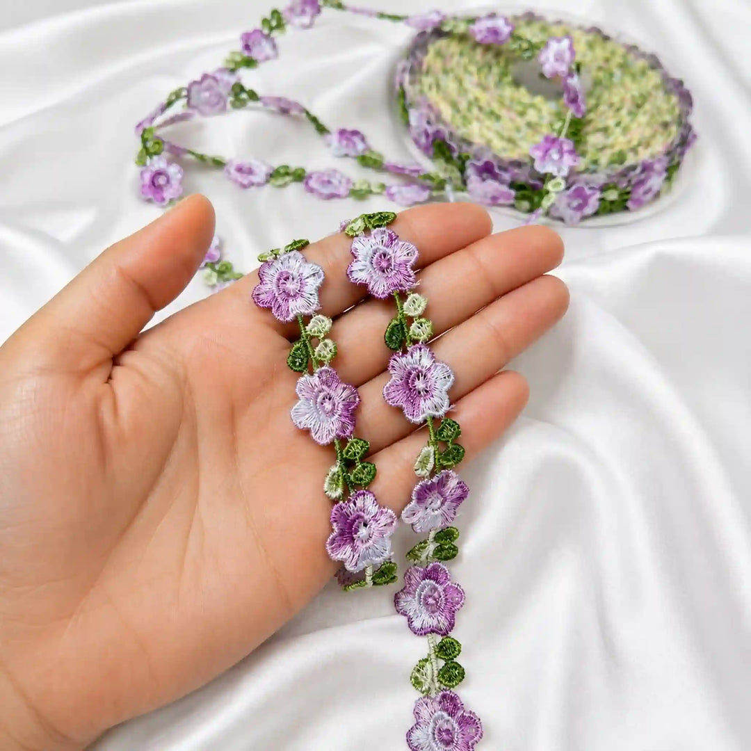 3D Floral Lace Trim