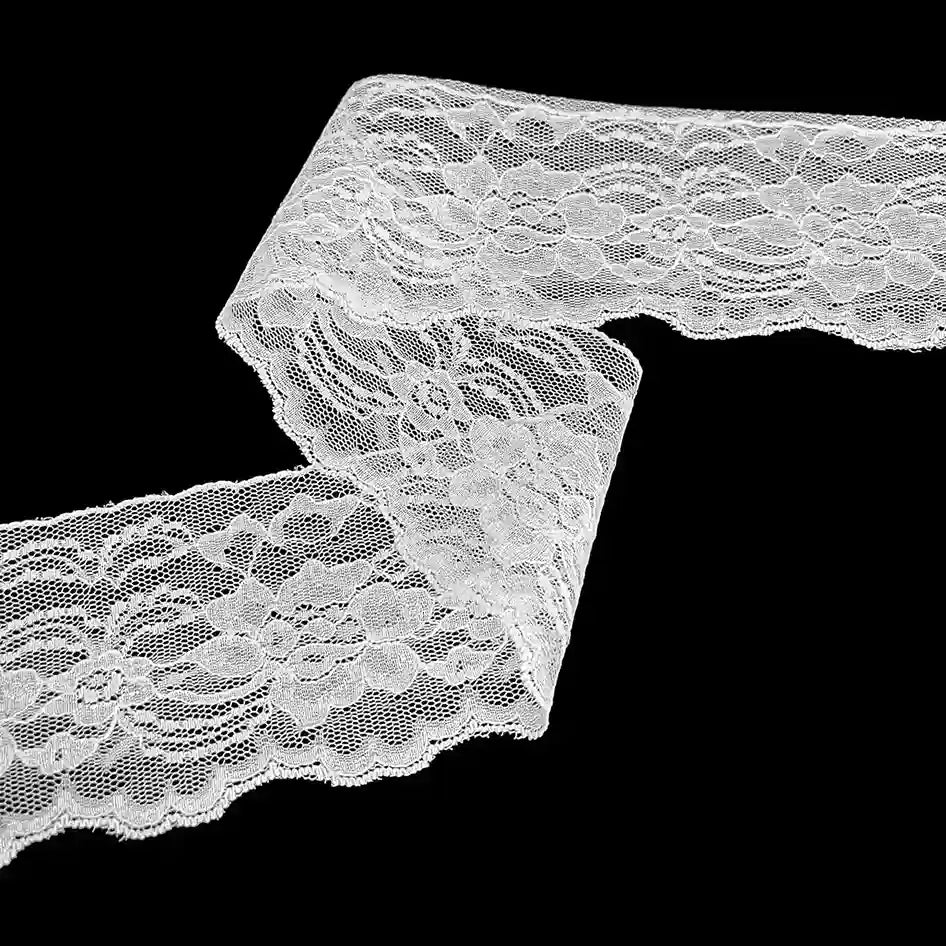 Delicate Floral Petal Pattern Lace Trim | SKU-118