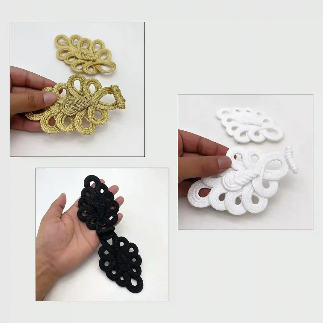 Intricate Butterfly Pankou Fastener