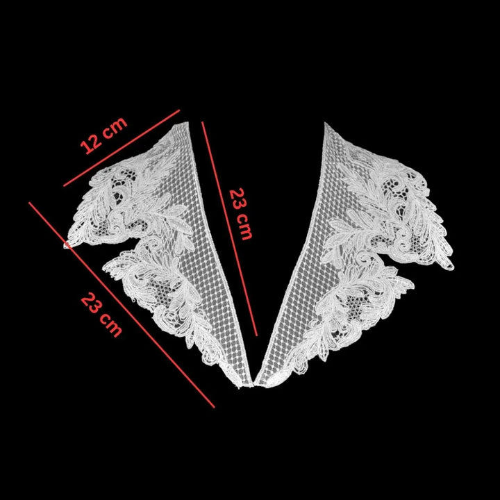 Floral Scalloped Peter Pan Collar