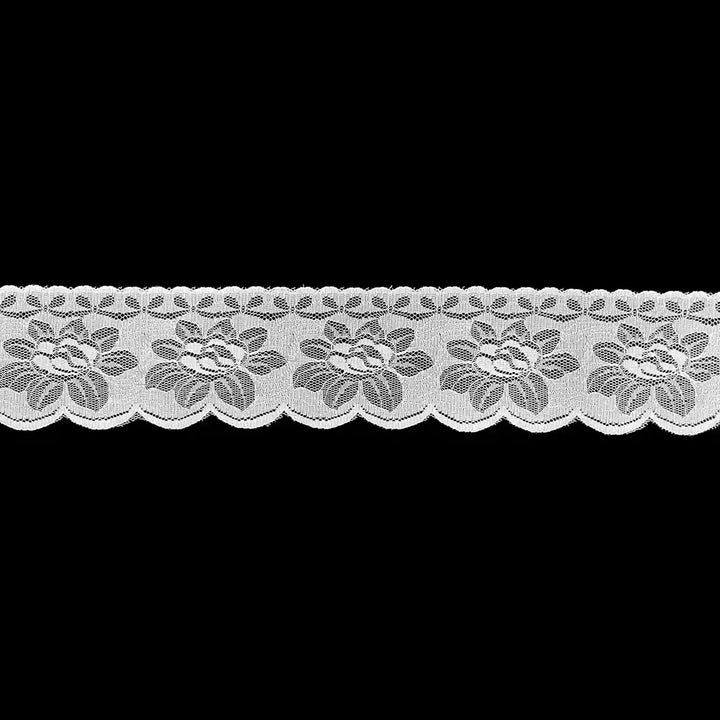 Vintage White Floral Lace | SKU-64