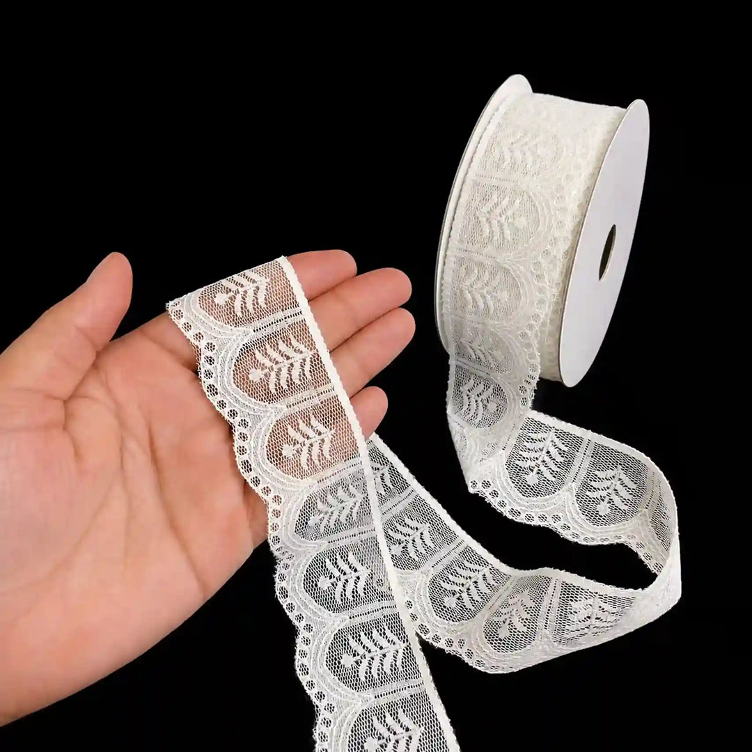 Classic Fern Motif Lace | SKU-7