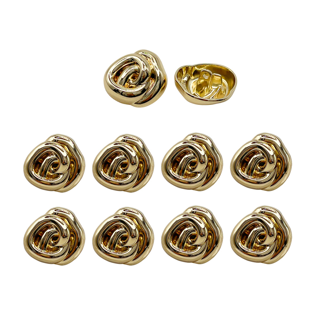 Floral Style Button for Clothing and Accessories