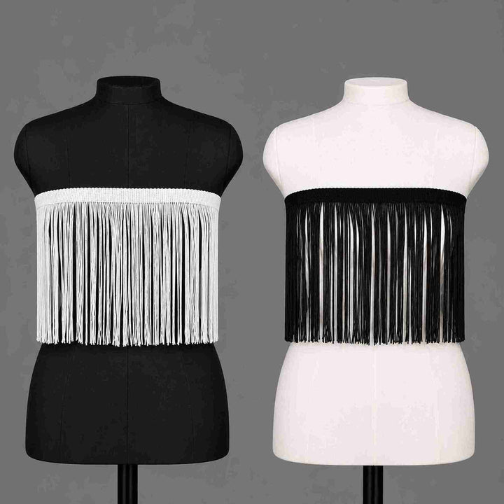 10 Inch | Opulent Cascade Fringe Lace
