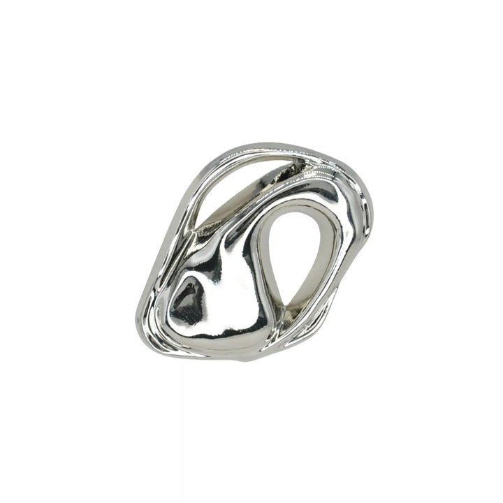 Melted Design Metal Button | 33mm & 27mm