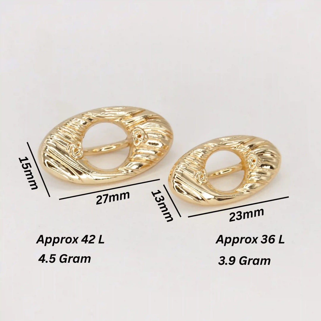 Mariner Style Metal Buttons | 26mm & 22mm