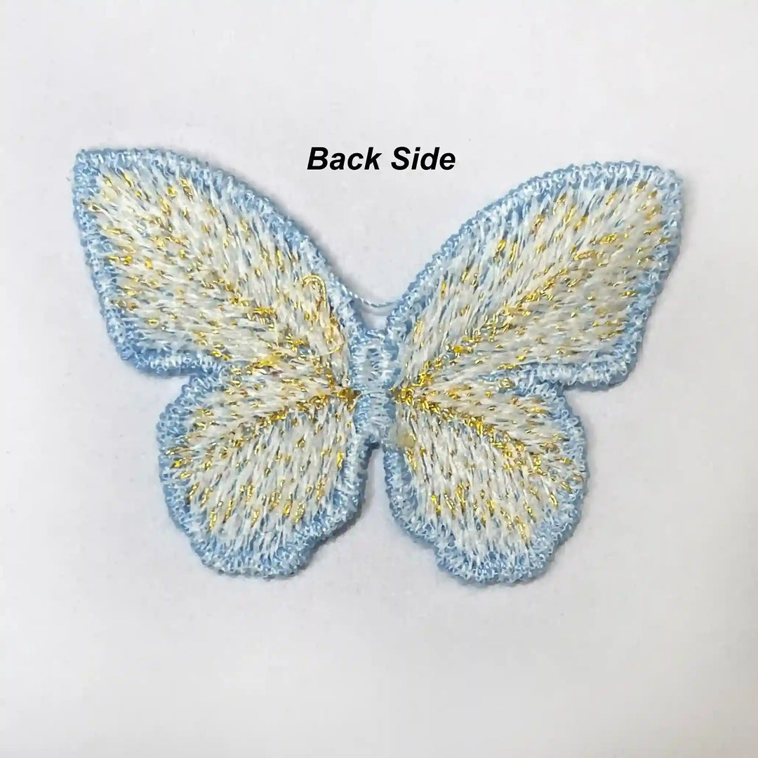 Butterfly Crochet Patch | 4pc